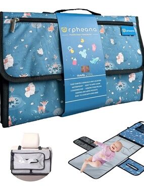 Portable Baby Changing Pad–Waterproof, Foldable Diaper Changing Mat 669936929467